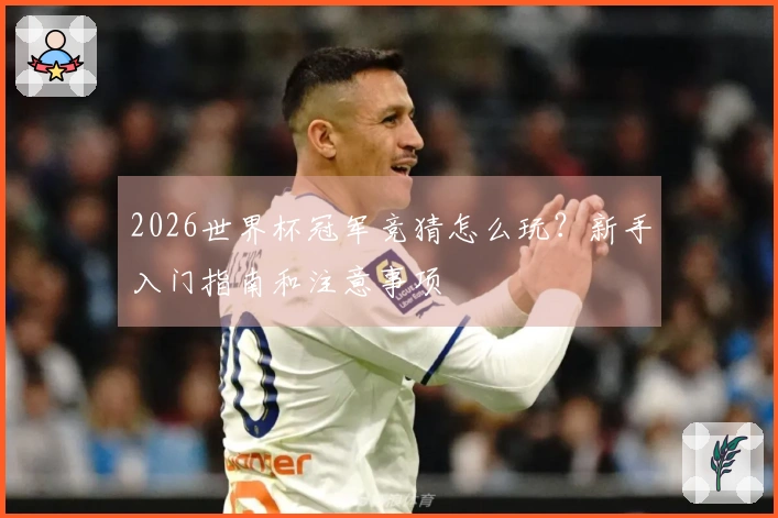 2026世界杯冠军竞猜怎么玩？新手入门指南和注意事项